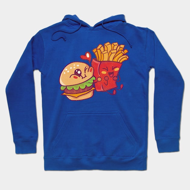 Burger and Fires Hoodie by Elijah101